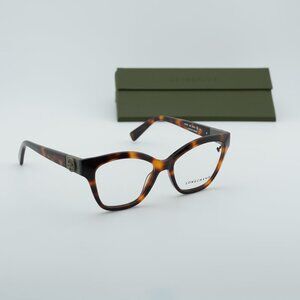 Longchamp LO2755 230 Cat Eye Eyeglasses 53mm - Havana